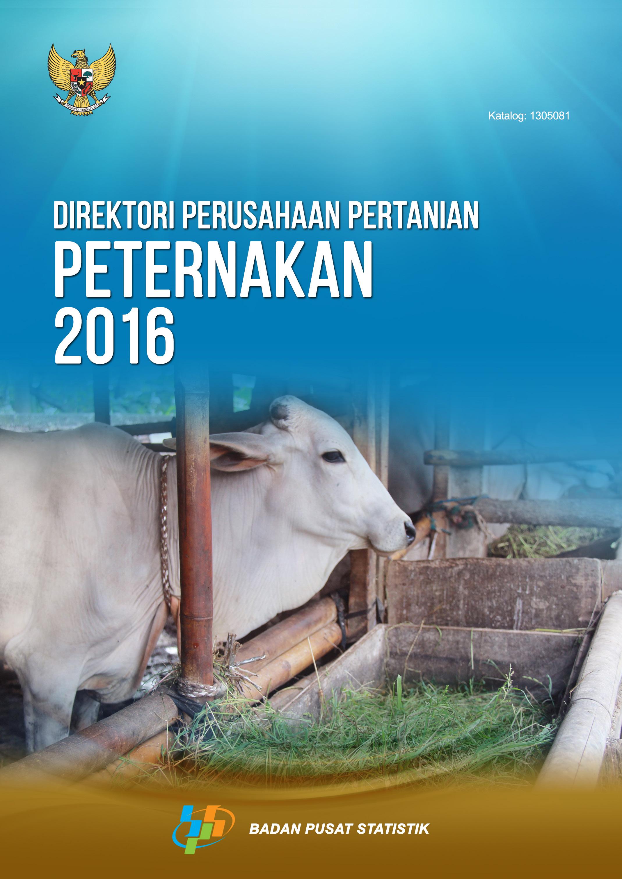 Direktori Perusahaan Pertanian Peternakan 2016