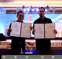 Penandatanganan MoU BPS-KPI dan BPS- Kompas