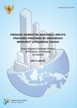 Gross Regional Domestic Product Of Provinces In Indonesia By Industry 20112015