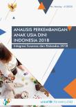 Analysis of Early Childhood Development in Indonesia 2018 - Integration of Susenas and Riskesdas 2018