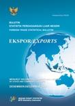 Buletin Statistik Perdagangan Luar Negeri Ekspor Menurut Kelompok Komoditi Dan Negara, Desember 2016