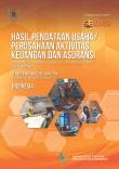 Hasil Pendataan Usaha/Perusahaan Aktivitas Keuangan Dan Asuransi Sensus Ekonomi 2016-Lanjutan Indonesia