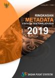 Summary of Sectoral and Special Statistics Activity Metadata 2019