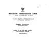 Sensus Penduduk 1971 Tabel-Tabel Pendahuluan Angka Sementara