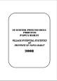 Statistics of Indonesian  Village potential in Papua Barat 2008