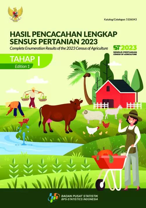 Complete Enumeration Results of the 2023 Census of Agriculture - Edition 1