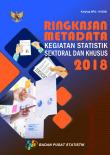 Ringkasan Metadata Kegiatan Statistik Sektoral Dan Khusus 2018