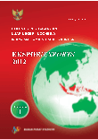 Indonesia Foreign Trade Statistics Exports 2012, Volume I