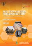 Result of Real Estate Establishments Data Collection Economic Census 2016-Continued