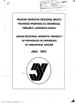 Produk Domestik Regional Bruto Propinsi-Propinsi Di Indonesia Menurut Lapangan Usaha 2000-2003