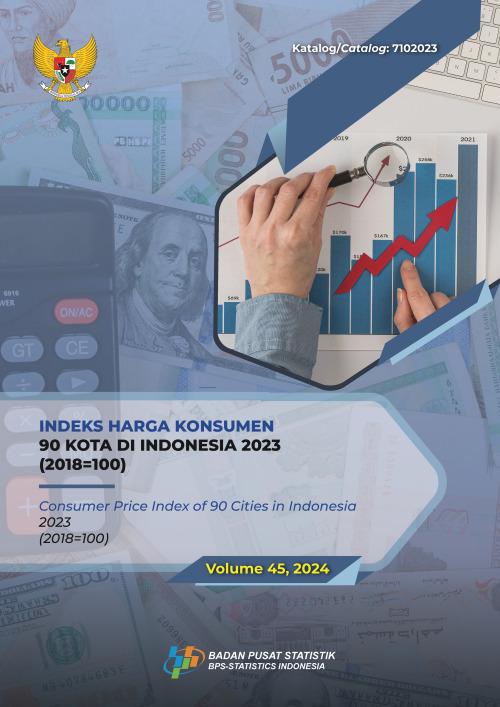 Consumer Price Index of 90 Cities in Indonesia 2023 (2018=100)