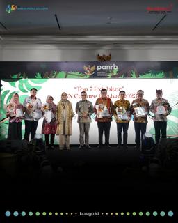 BPS Raih Top 7 Exhibitor ASN Culture Festival 2023