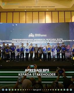 Apresiasi BPS Kepada Stakeholder