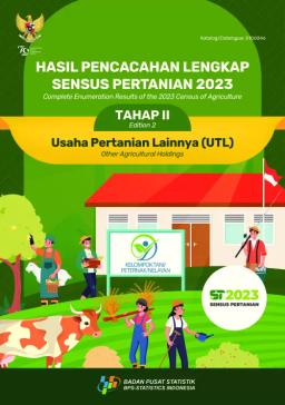 Hasil Pencacahan Lengkap Sensus Pertanian 2023 - Tahap II Usaha Pertanian Lainnya (UTL)