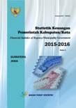 Financial Statistics of Regency/Municipality Government 2015-2016 Book 1 (Sumatera, Jawa)