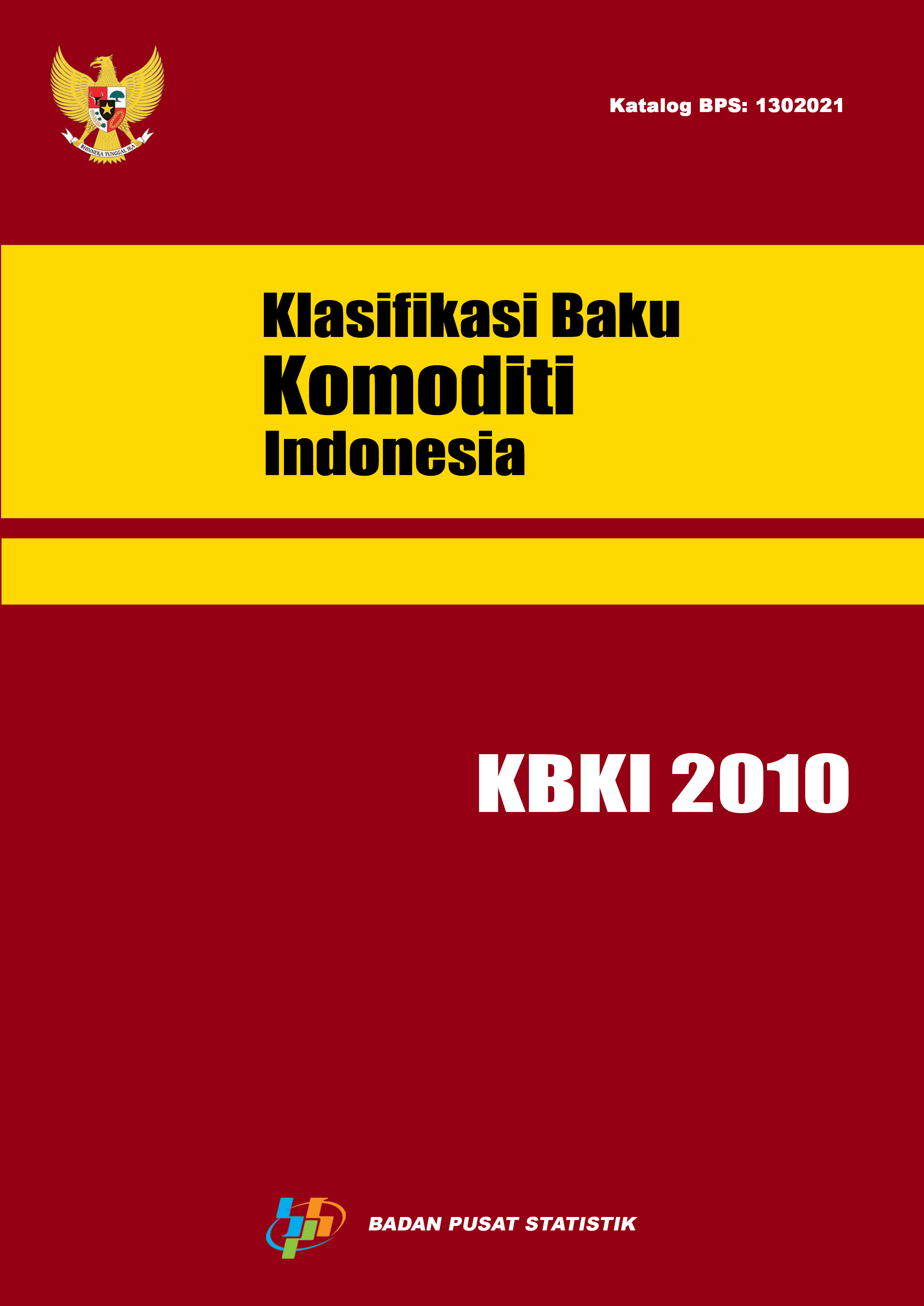 Standard Classification of Commodities Indonesia KBKI 2010