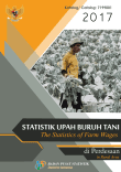 Statistik Upah Buruh Tani di Perdesaan 2017