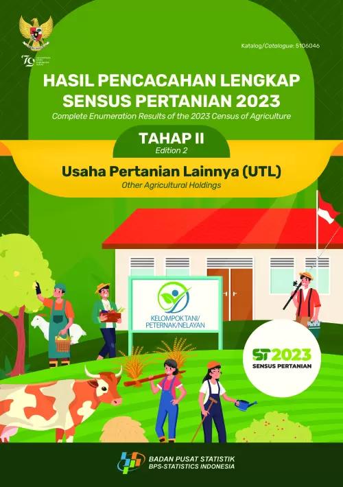 Hasil Pencacahan Lengkap Sensus Pertanian 2023 - Tahap II: Usaha Pertanian Lainnya (UTL)