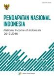 National Income of Indonesia 2012-2016