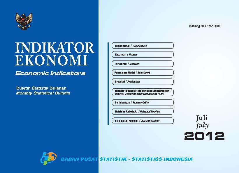 Indikator Ekonomi Juli 2012