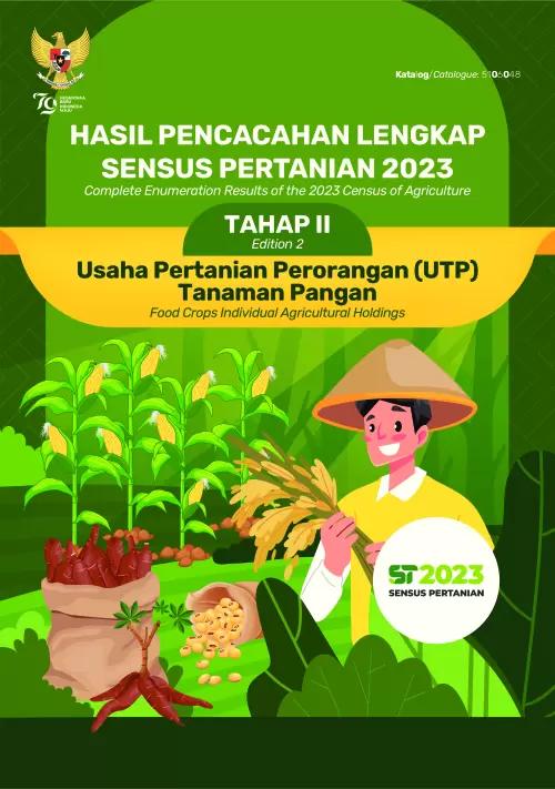 Hasil Pencacahan Lengkap Sensus Pertanian 2023 - Tahap II: Usaha Pertanian Perorangan (UTP) Tanaman Pangan