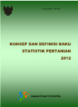 Konsep Dan Definisi Baku Statistik Pertanian 2012