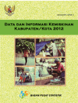 Data dan Informasi Kemiskinan Kabupaten/kota 2012 