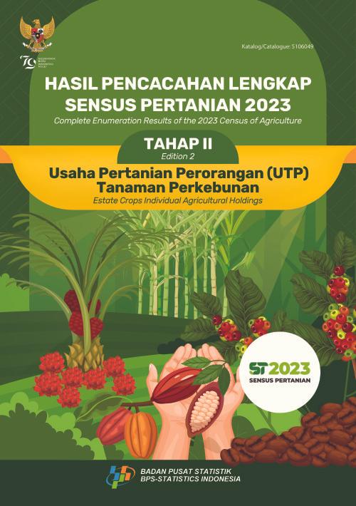 Hasil Pencacahan Lengkap Sensus Pertanian 2023 - Tahap II: Usaha Pertanian Perorangan (UTP) Tanaman Perkebunan