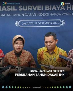 Sosialisasi Hasil SBH 2022: Perubahan Tahun Dasar IHK