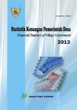 Statistik Keuangan Pemerintah Desa 2013