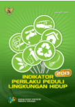 Indikator Perilaku Peduli Lingkungan Hidup 2013