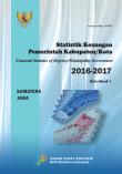 Statistik Keuangan Pemerintah Kabupaten/Kota 2016-2017 Buku 1 (Sumatera, Jawa)