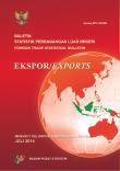 Buletin Statistik Perdagangan Luar Negeri Ekspor Menurut Kelompok Komoditi Dan Negara Juli 2014