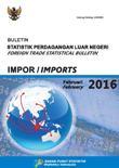 Buletin Statistik Perdagangan Luar Negeri Impor Februari 2016