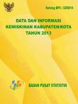 Data Dan Informasi Kemiskinan Kabupaten/Kota 2013
